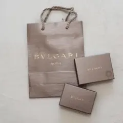 BVLGARI ギフトボックスセット 大・小　紙袋セット