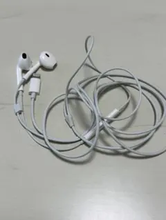 Apple 純正 イヤホン Lightning 有線 ホワイト 中古