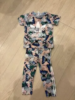 adidas HER 花柄ジャージ上下セット　90