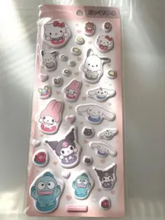 《正規品》サンリオ　ぷっくりシール　ねぇねぇ抱っこ！　サンリオキャラクターズ