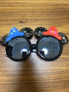 【即日発送】ミッキー型サングラス 星柄