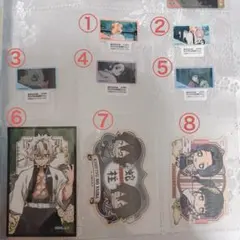 鬼滅の刃 ステッカー シール カード