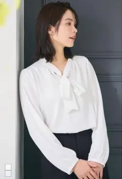 ボウタイブラウス