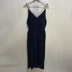 【forksy.】Vネックボリュームギャザーキャミワンピース