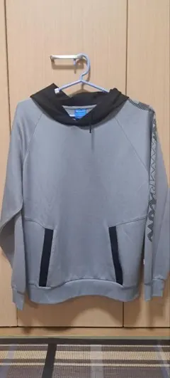 Champion グレー ブラック パーカー