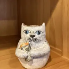 陶芸家 猫作家 吉田一也 招き猫 - メルカリ