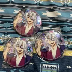 ホログラム缶バッジ　宇髄天元3個