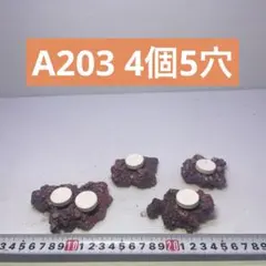5穴加工 A204 人工ライブロック サンゴフラグ台 海水魚/サンゴ水槽