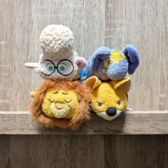 ディズニー　ツムツム　ズートピアセット