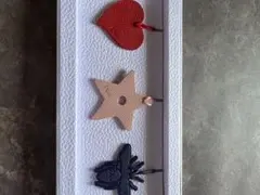 Dior レザー チャームセット