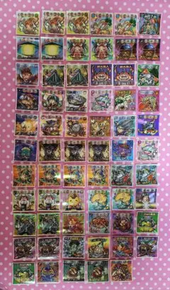 ロッテ ビックリマンシール バグ悪魔VSギガ天使 ６５枚セット B