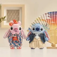 スティッチ　エンジェル　キーホルダー・キーチェーン Japan Original