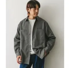 アーバンリサーチ　吸水速乾セオアルファウールライクレギュラーカラーシャツ