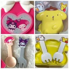 ポムポムプリンフォーク クロミメロディ フォークスプーン カラトリー おまけ