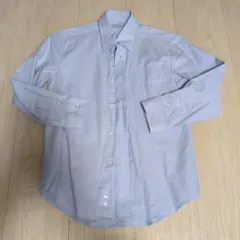 キッズ　Yシャツ　ブルー／水色