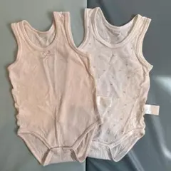 ベビー メッシュ肌着 ロンパース 70 アカチャンホンポ 2点セット 保育園