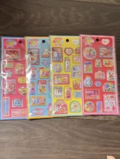 たのしいおもちゃシール　文具女子博　マインドウェイブ　4種セット