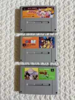セーラームーン　幽遊白書　ドラゴンボール　スーパーファミコンソフト