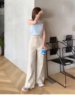 シールームリンFringeショートDenimジャケット ウォッシュブルー