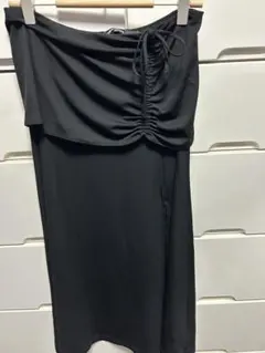 Desigual デシグアル スリットスカート ブラック