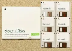 [動作確認済]Apple system7.0.1フロッピーセットのサムネイル