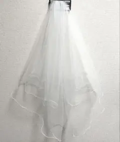 FOUR SIS & CO. ショートベール ホワイト コーム付き 2回使用