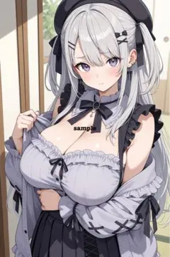 m829 AIイラスト　かわいい　A4ポスター