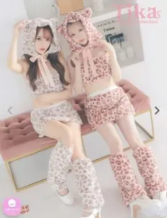Tika ヒョウ柄猫 コスプレ衣装