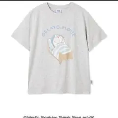 ジェラートピケ サンリオ ワンポイントTシャツ シナモロール シナモン