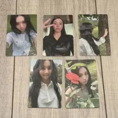 TWICE チェヨン トレカ5枚セット esquire