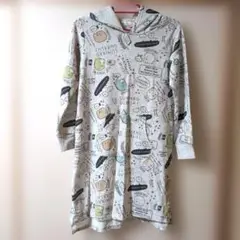 すみっコぐらし フード付きワンピース 140cm