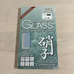 スマートフォン　ガラスフィルム　iPhone15