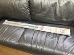 C型ダブル カーテンレール (ブラウン)