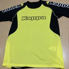 Kappa サッカーシャツ イエローブラック　イタリアITALIA Mサイズ