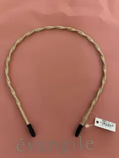 ゴールド ツイストデザイン ヘアバンド