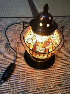 イシグロ　ランタン型　モザイクランプ