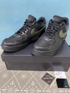 NIKE Air Force 1 GORE-TEX ブラック/ カーキ