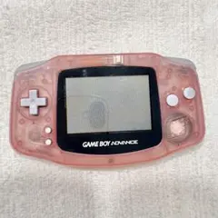 動作確認済　ゲームボーイアドバンス 本体 クリアピンク