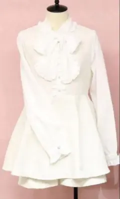 Amavel ラメツイードセットアップ アイボリー