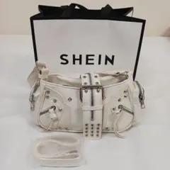 BEVINI イタリア製 シリンダーバッグ クロコ型押し チェーンバッグ 美 