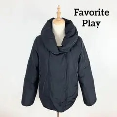 FavoritePlay フェバリットプレイ 長袖 ダウンジャケット 黒 フリー
