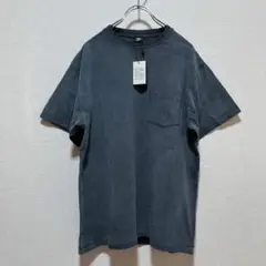 【新品タグ付】完売品 FJ氏企画 サンフェード ブラック ポケットTシャツ M