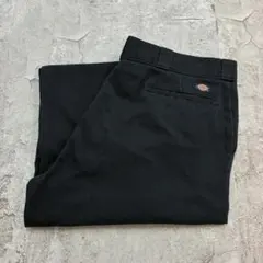 ディッキーズ　874　ワークパンツ　W39　黒　ブラック　古着