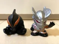 ソフビ　指人形　ウルトラマン　ウルトラ怪獣　ベリアル、ダークロプスゼロのサムネイル