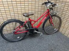 電動アシスト自転車 Cristiano 本体 レッド - メルカリ