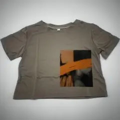 XLサイズ　トレンド Tシャツ ストリートカルチャー アースカラー　グレー