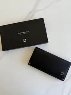 ［新品］ダンヒル　長財布　カーフ　黒