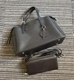 バルコス　本革ショルダーバッグ&財布セット　ハンドバッグ