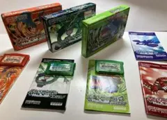 【激レア】GBAポケモン6種セット エメラルド/ファイアレッド/リーフグリーン他
