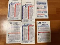 JR西日本運転時刻表天王寺電車区臨161行路 JR西日本運転時刻表天王寺電車区臨161行路 | Mercari